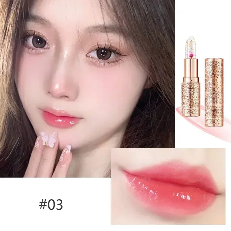 Celestia Beauty™ Flower Matte Lipstick - Non-Transfer Formula