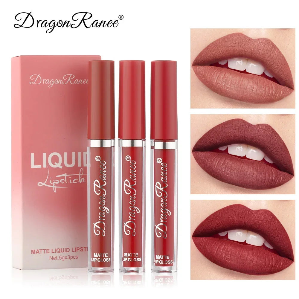 Celestia Beauty™ Liquid Lipstick Trio - 3 Piece Set