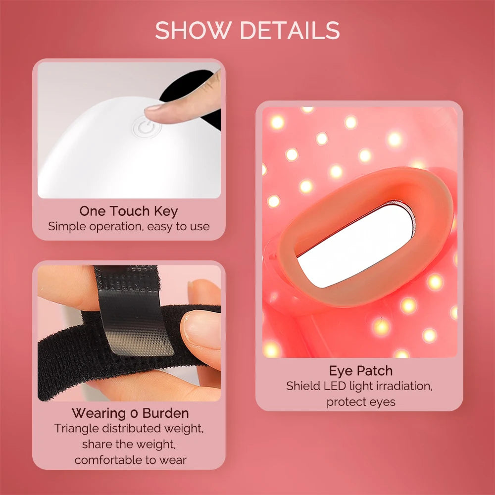 Celestia Beauty™ 7 Colors Led Facial Mask With Neck