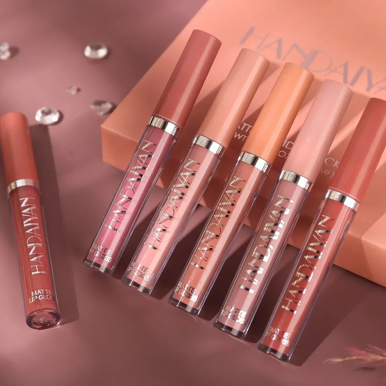 Celestia Beauty™ Signature Matte Lipstick Collection - 6 Piece Set