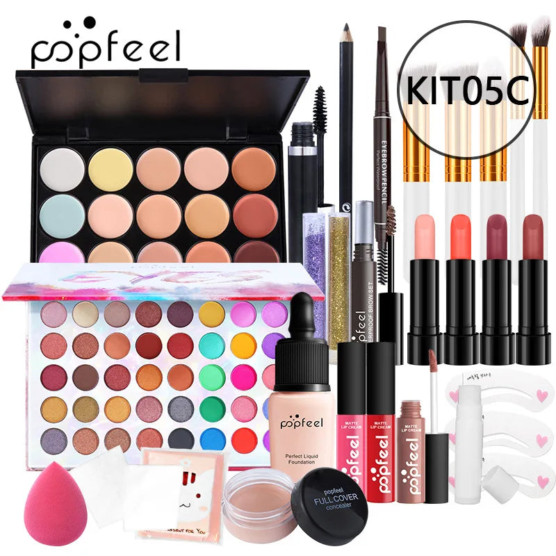 Celestia Beauty™ Complete Makeup Kit - All-in-One Beauty Set