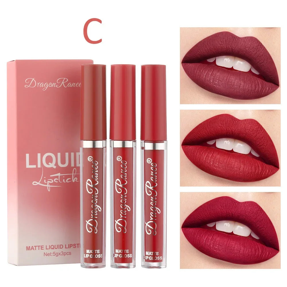 Celestia Beauty™ Liquid Lipstick Trio - 3 Piece Set