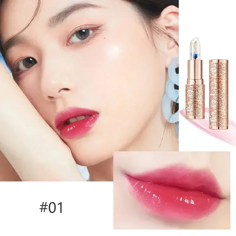Celestia Beauty™ Flower Matte Lipstick - Non-Transfer Formula