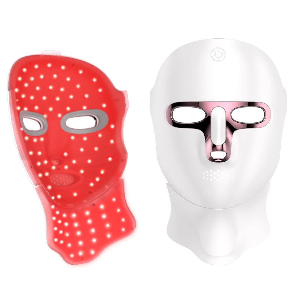 Celestia Beauty™ 7 Colors Led Facial Mask With Neck
