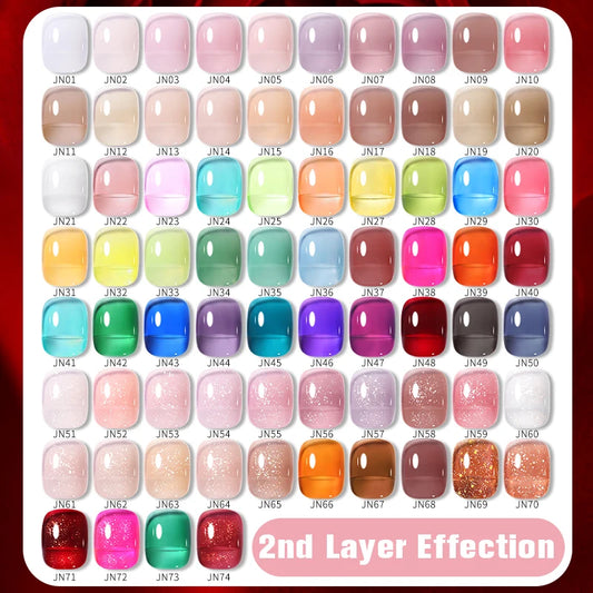 Celestia Beauty™ 10ml Nails Art Gel Polish Sheer Translucent