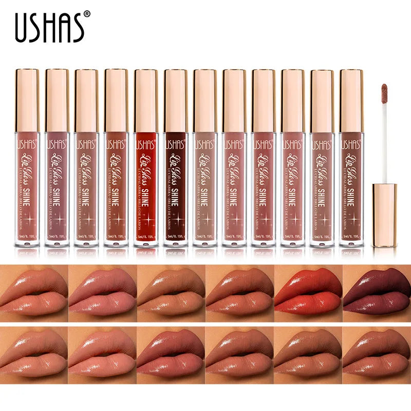 Celestia Beauty™ Moisturizing Liquid Lipstick - 12 Colors