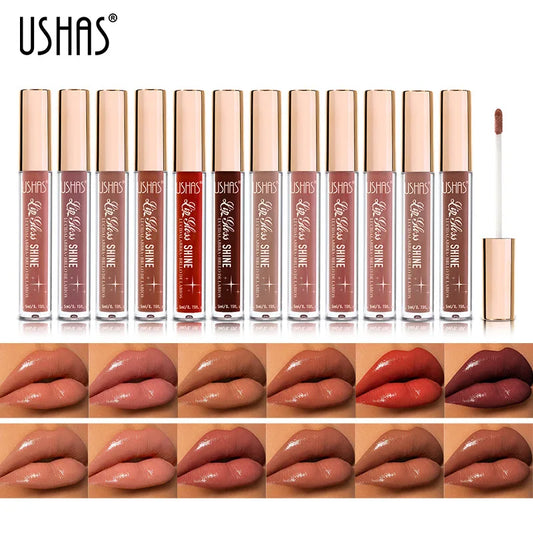 Celestia Beauty™ Moisturizing Liquid Lipstick - 12 Colors